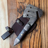 FULL TANG DAMASCUS EDC AXE