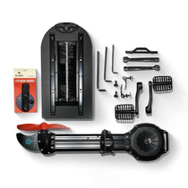 Impulse Drive pedal kit with adjustable base, pedal levers, and mounting hardware