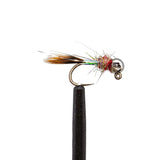 JHFLYCO Loaded Foam Fly Box – Hopper Dropper Assortment – Includes 50m 4X Fluoroflex Tippet