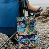 Kaleido King Canvas Tote