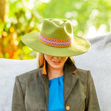 Meadow Green Western Hat