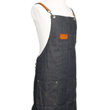 Waxed Canvas And Leather Craftsman Apron