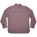 Long Sleeve Patterned Lifestyle Button Down w/ REPEL-X
