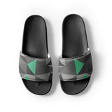 Geometric Mint - Men’s Slides