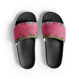 Rainbow Trout Splatter Paint Men’s Slides