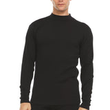 Heavyweight - Men's Mock Neck 100% Merino Wool