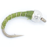 Basics Collection - Essential Bead Head Midge Nymph Assortment - 10 Wet Flies - 5 Patterns - Hook Sizes 14, 16, 18