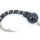 Basics Collection - Essential Bead Head Midge Nymph Assortment - 10 Wet Flies - 5 Patterns - Hook Sizes 14, 16, 18