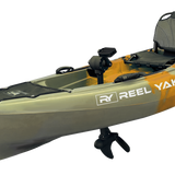 9.5ft Raptor Modular Propeller Drive Pedal Fishing Kayak | 380lbs Capacity | 2 Piece