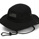Bayou Full Brim American Flag Boonie Hat (Floats)