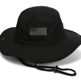 Bayou Full Brim American Flag Boonie Hat (Floats)