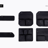 Black Ram ProMaster rear door storage panel bundle (upper, middle, lower)