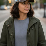 Rainbow Ridge Abstract Trucker Hat