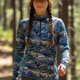 Rainbow Ridge Abstract Trucker Hat