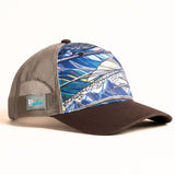 Rainbow Ridge Abstract Trucker Hat