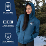 Ridge Women's Heated Hoodie