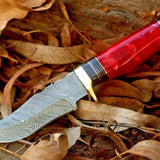 Custom Handmade Damascus Steel Hunting Knife