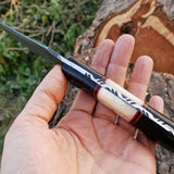 Custom Handmade Damascus Steel Hunting Knife