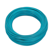 Blue saltwater fly line, weight-forward, coiled length