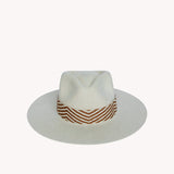 Speckled White Western Hat