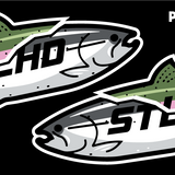 STLHD Port/Starboard Split Sticker Pack