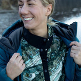 Steel My Heart Riffle Snap Fleece