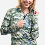 Steel My Heart Thermal 1/4 Zip Top