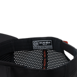 Black cap interior with dotted mesh lining and STLHD Gear label