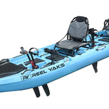 13.8ft  Rocket Fin Drive Tandem & Solo Modular Fishing Kayak | Fin Drive | 550lbs Capacity | 3 Piece