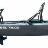 9.5ft Raider Modular Propeller Drive Pedal Fishing Kayak | 380lbs Capacity | 2 Piece