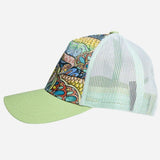 Tropical Tarpon Abstract Trucker Hat
