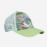 Tropical Tarpon Abstract Trucker Hat