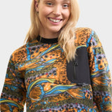 Unbound Brown Fleece Crew Neck