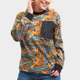 Unbound Brown Fleece Crew Neck