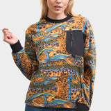 Unbound Brown Fleece Crew Neck