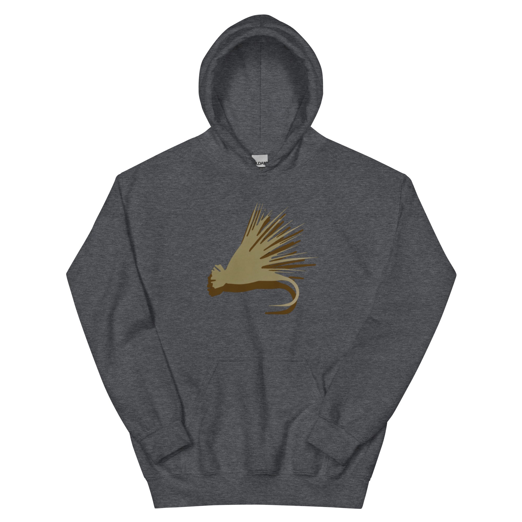 Brown Elk Hair Caddis - Fly Fishing Hoodie