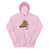 Brown Elk Hair Caddis - Fly Fishing Hoodie