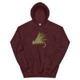 Brown Elk Hair Caddis - Fly Fishing Hoodie