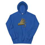 Brown Elk Hair Caddis - Fly Fishing Hoodie