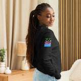 Rainbow Shoulder Patch - Long Sleeve Shirt Hoodie