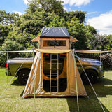 Guana Equipment Wanaka 55" Roof Top Tent Setup With XL Annex