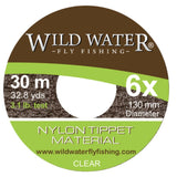 6X Nylon Tippet, 30m | Wild Water Fly Fishing