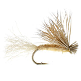 3 Pack Barbless Tan X Caddis Emerging Caddis Adult Fly - Size 16