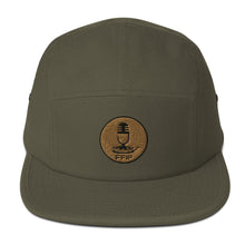 Five Panel Fly Fishing Hat - Military Green