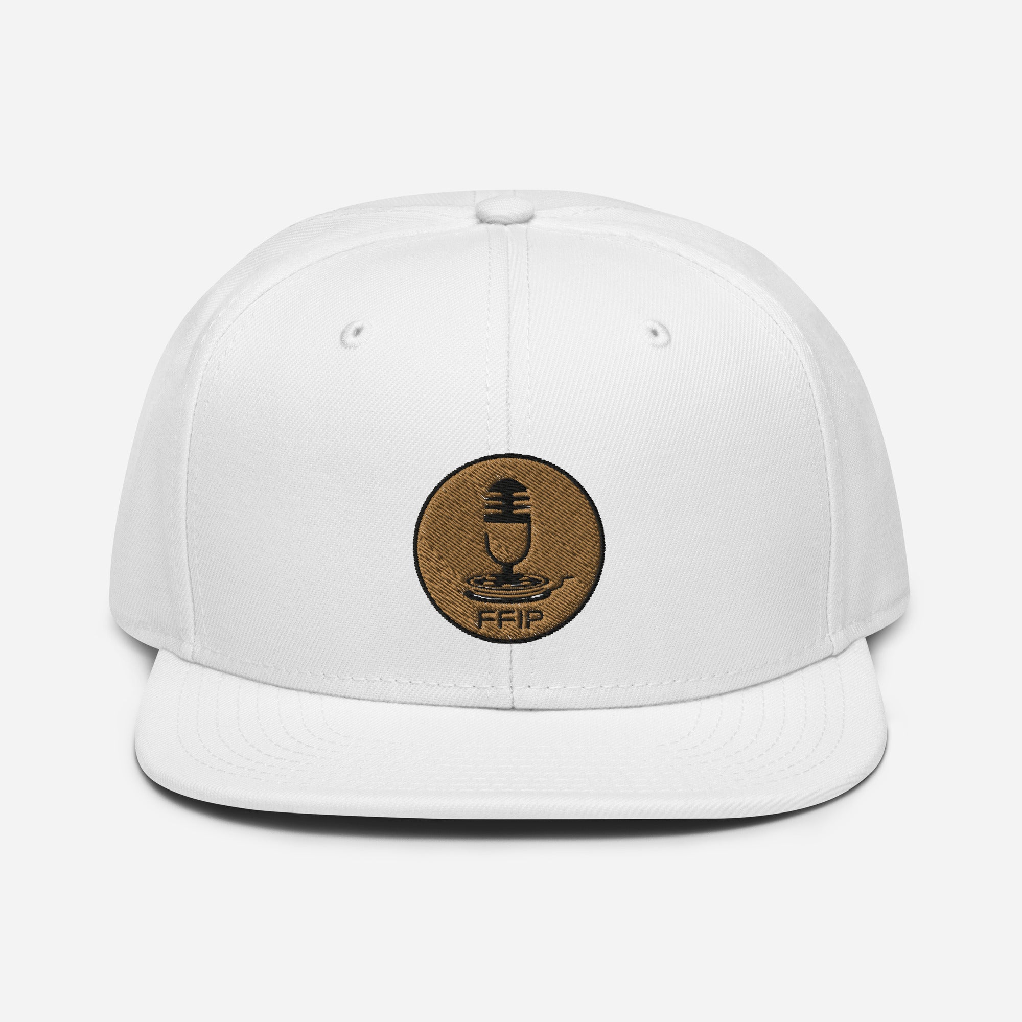 This Flat Brim Hat is full cloth and designed for colder days.  Flat is where it is at! Ad a logo and wear it in style with your fishy friends.